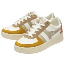 Gola Sneaker Grandslam Quadrant 2024 white/gold/yellow ladies